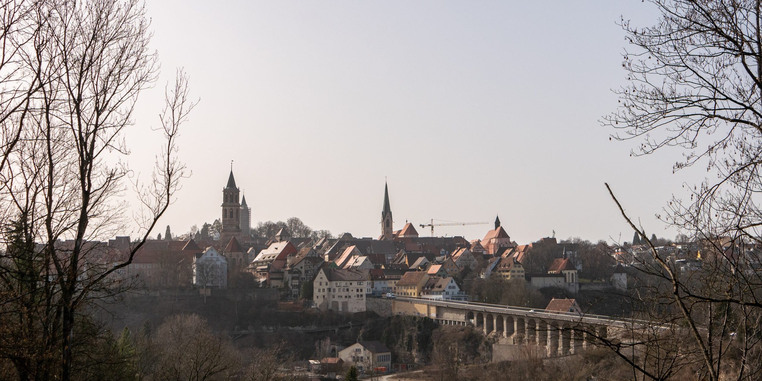 Blick auf Rottweil von Osten